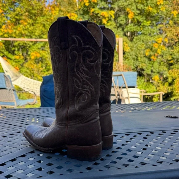 Brown Western Cowboy Boots - Picture 4 of 4